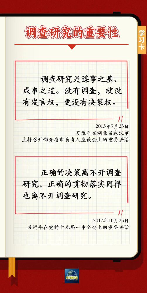 學(xué)習(xí)卡丨如何深入調(diào)查研究？跟總書記學(xué)習(xí)“五字訣”