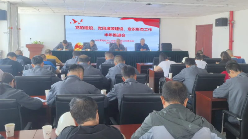 工投公司黨委召開黨的建設、黨風廉政建設、意識形態(tài)工作半年推進會